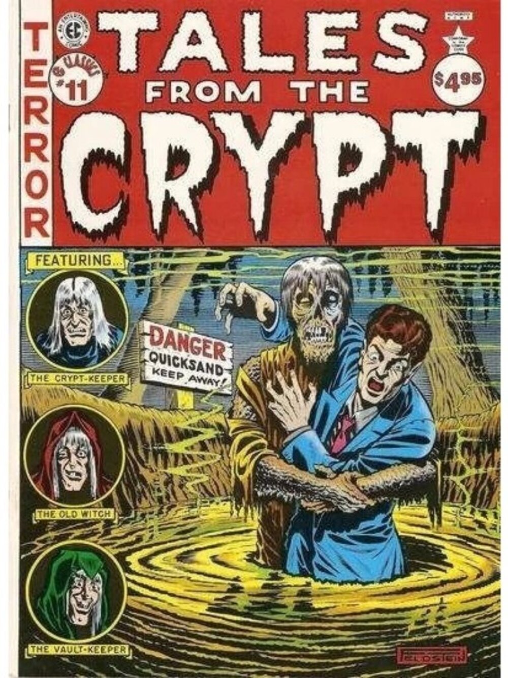 EC Classics Tales From The Crypt #11 Horror Comic 1950s Reprint The Vault Keeper